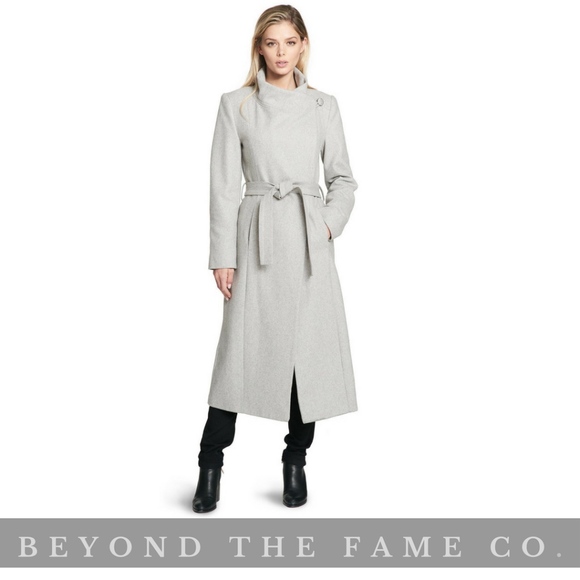 kenneth cole maxi coat